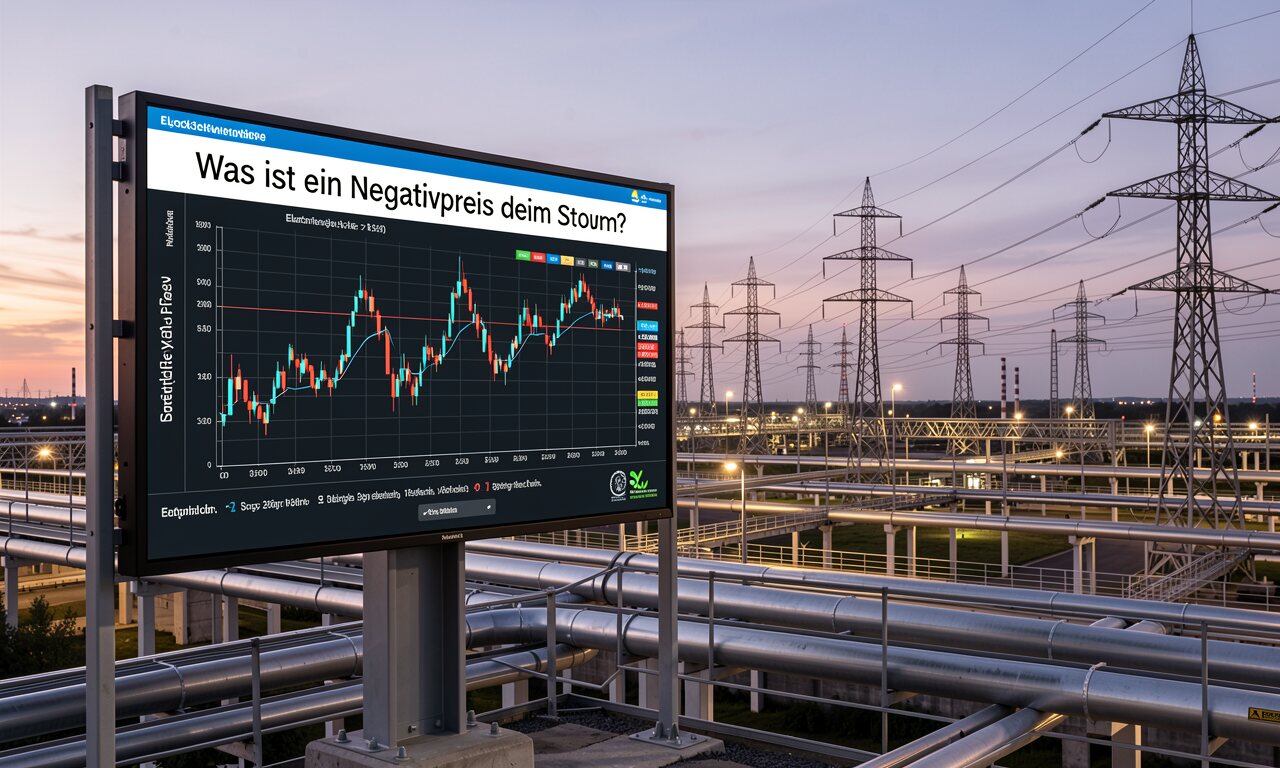 Was ist ein Negativpreis beim Strom?