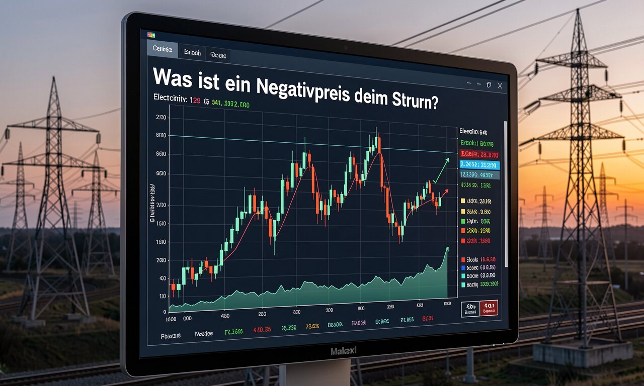 Was ist ein Negativpreis beim Strom?