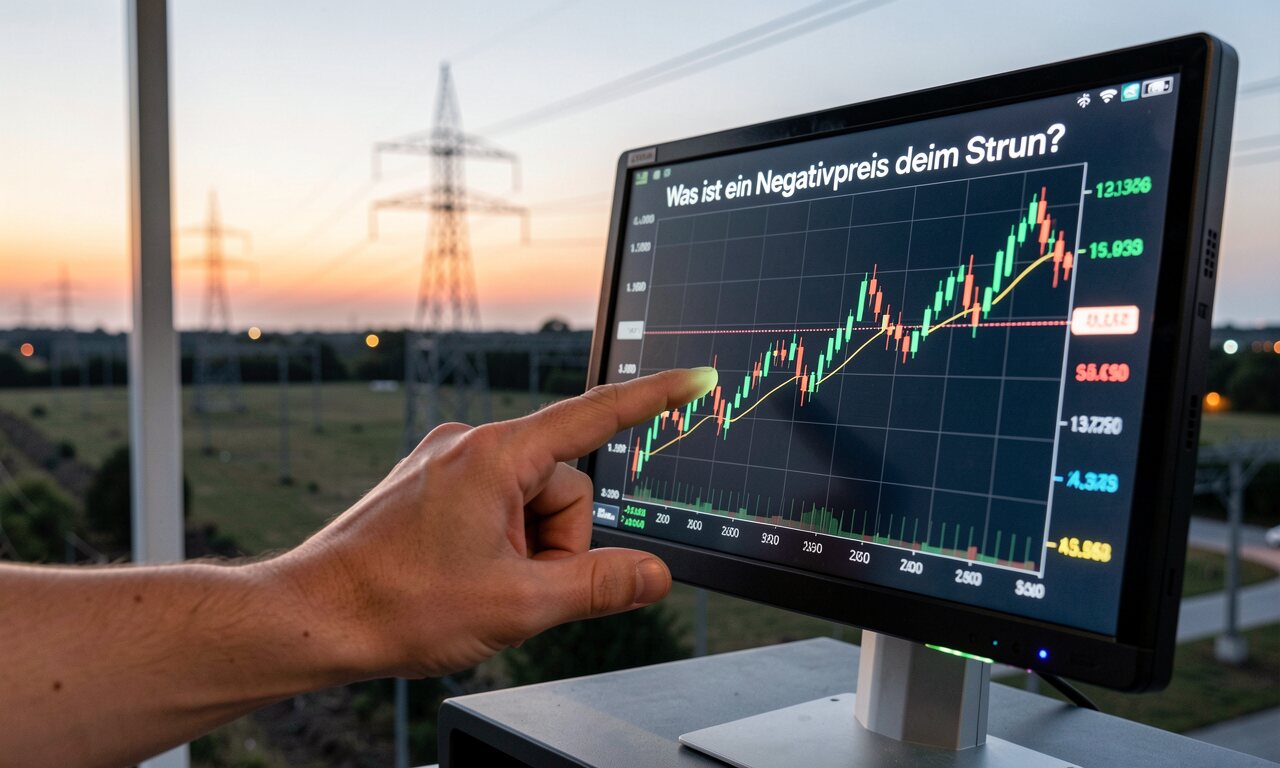 Was ist ein Negativpreis beim Strom?