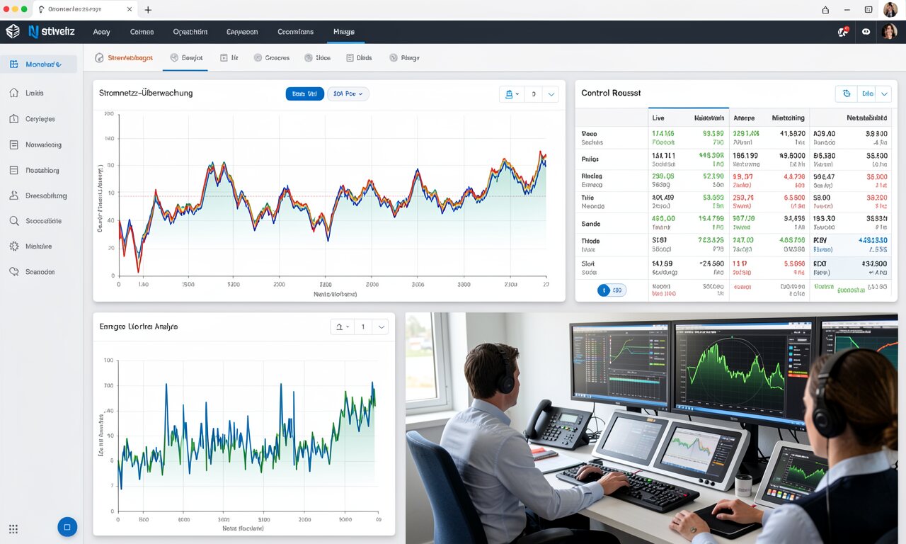 Stromnetz-Überwachung & Analyse für die Netzstabilität