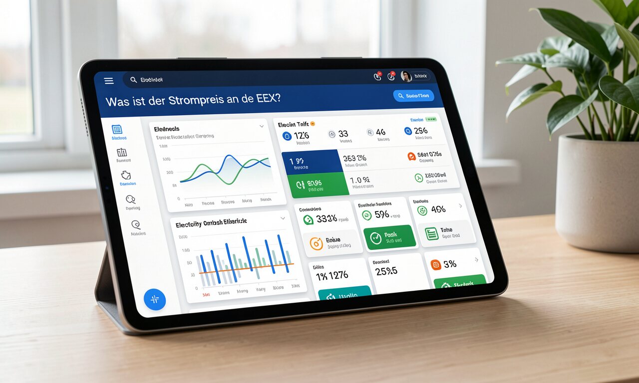 Wie verläuft der EEX Strompreis im Jahresverlauf?