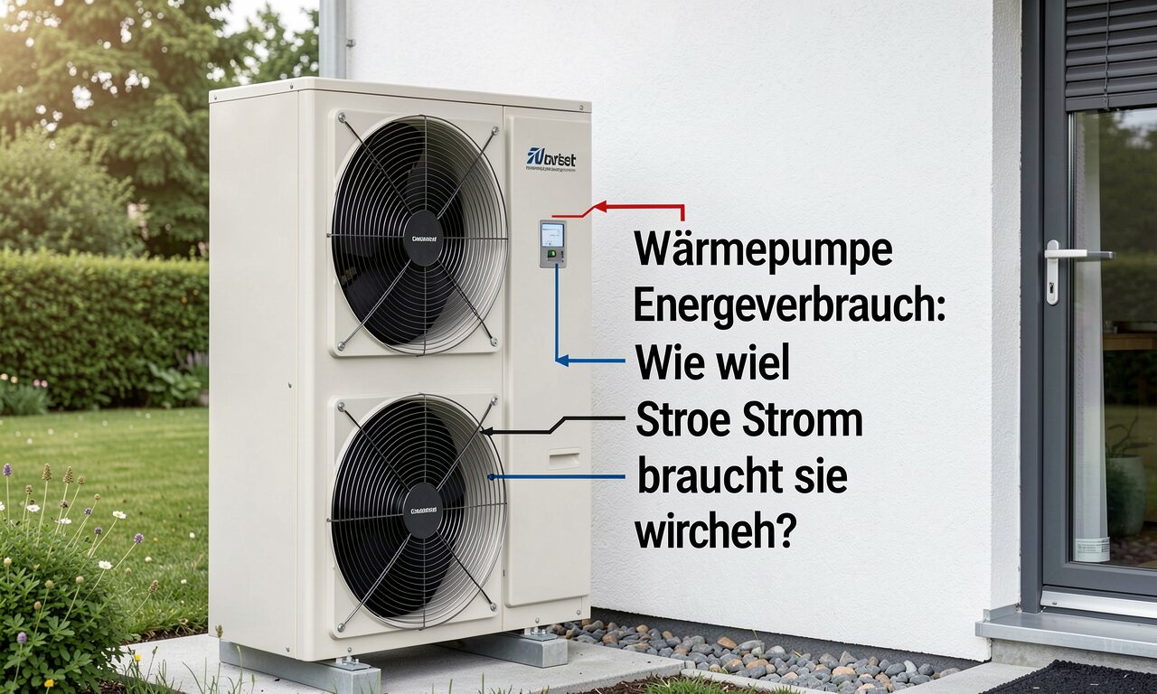 Wärmepumpe Energieverbrauch: Wie viel Strom braucht sie wirklich?
