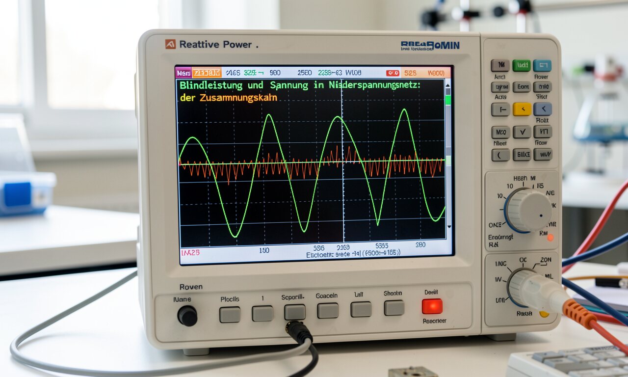 Blindleistung und Spannung im Niederspannungsnetz – wie hängt das zusammen?