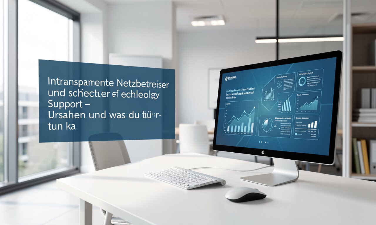 Intransparente Netzbetreiber und schlechter Support – Ursachen und was du tun kannst