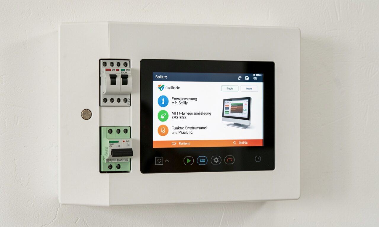 MQTT-Energiemessung mit Shelly EM3, Pro & Emonio