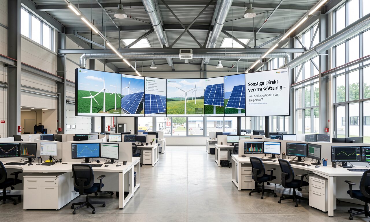 Sonstige Direktvermarktung – was bedeutet das genau?