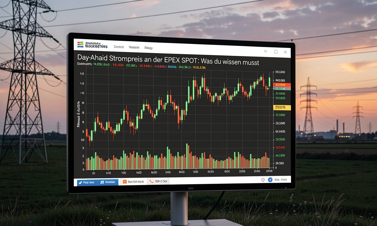 Day-Ahead Strompreis an der EPEX SPOT: Was du wissen musst