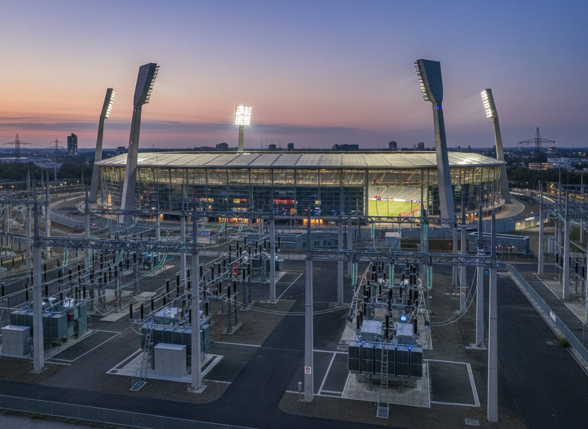 Was die größten Fußballstadien an Strom fressen – WM-2026-Energiereport